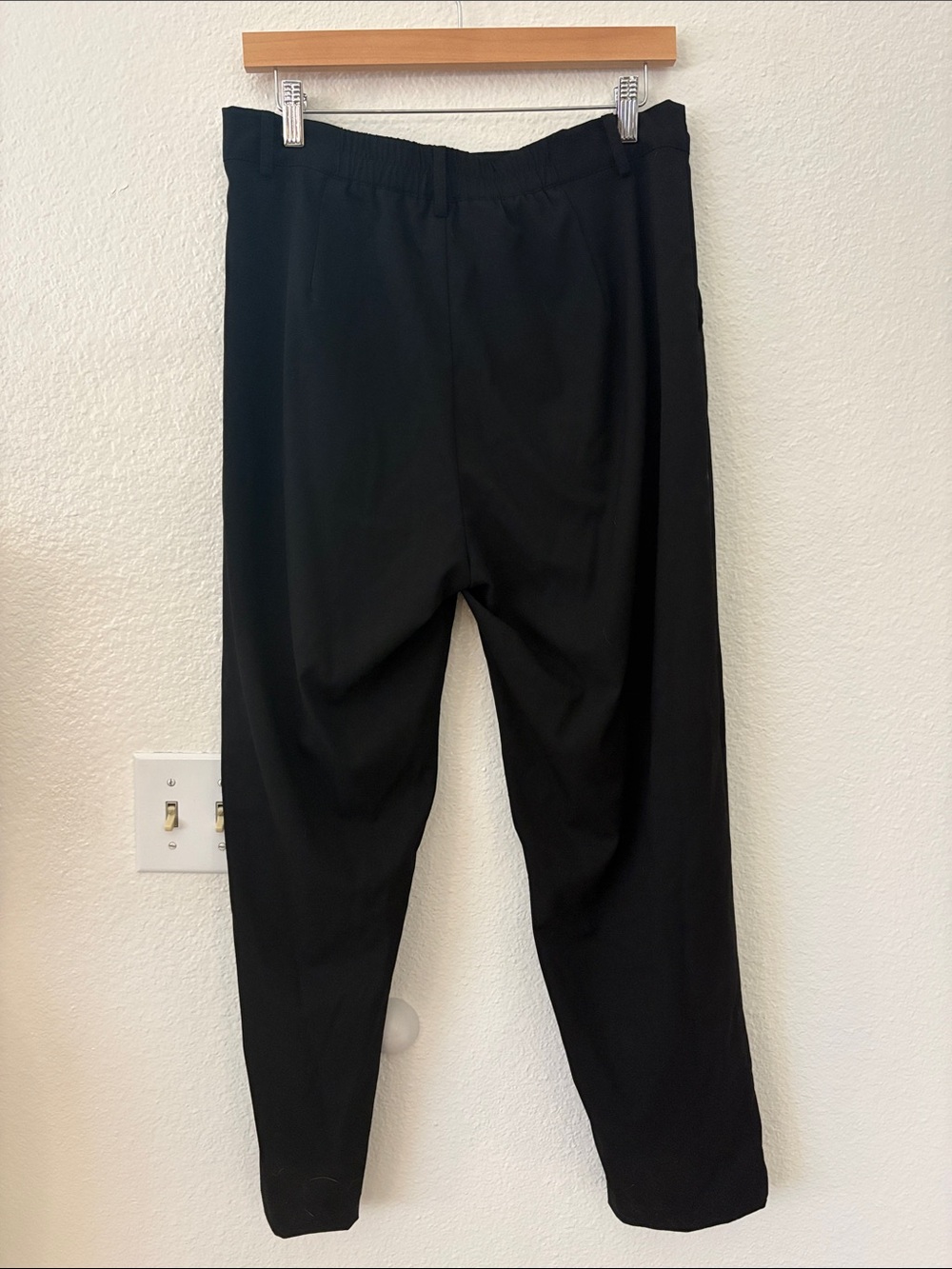 Disturbia Black High-Waist Embroidered Pants - Picture 5 of 6